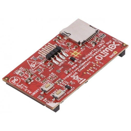 A13-SOM-256; Module: SOM; RAM: 256MB; A13 ARM; 61x33mm; DDR3; pin strips; OLIMEX A13-SOM-256; Module: SOM; RAM: 256MB; A13 ARM; 61x33mm; DDR3; pin strips; OLIMEX
