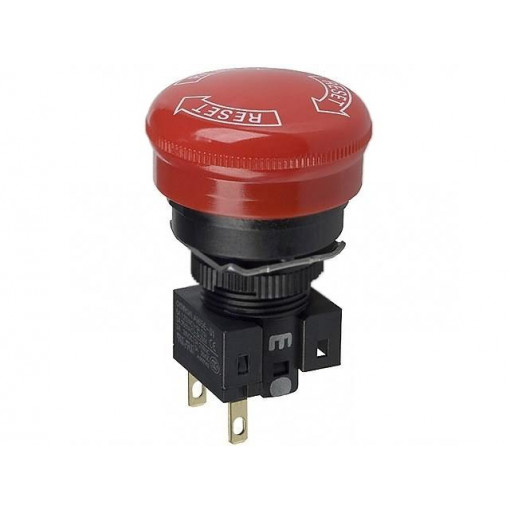 A165E-S-01; Switch: emergency stop; Stabl.pos: 2; NC; IP65; Pos: 2; -10÷55°C; OMRON A165E-S-01; Switch: emergency stop; Stabl.pos: 2; NC; IP65; Pos: 2; -10÷55°C; OMRON