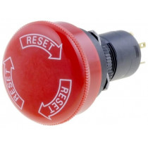 A165E-S-03U; Switch: emergency stop; Stabl.pos: 2; NC x3; IP65; Pos: 2; -10÷55°C; OMRON A165E-S-03U; Switch: emergency stop; Stabl.pos: 2; NC x3; IP65; Pos: 2; -10÷55°C; OMRON