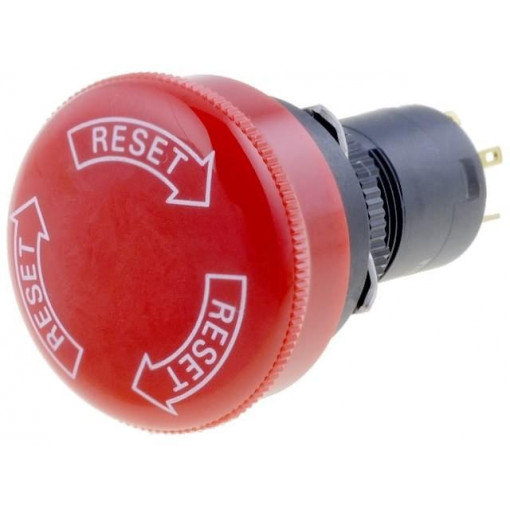 A165E-S-03U; Switch: emergency stop; Stabl.pos: 2; NC x3; IP65; Pos: 2; -10÷55°C; OMRON A165E-S-03U; Switch: emergency stop; Stabl.pos: 2; NC x3; IP65; Pos: 2; -10÷55°C; OMRON
