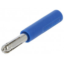 A 2116 NI/BL; Adapter; 4mm banana; banana 4mm socket,banana 4mm plug; 32A; 1kV; SCHÜTZINGER