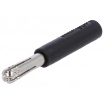 A 2116 NI/SW; Adapter; 4mm banana; banana 4mm socket,banana 4mm plug; 32A; 1kV; SCHÜTZINGER