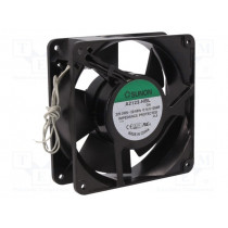 A2123HBL.GN; Fan: AC; axial; 230VAC; 120x120x38mm; 163.93m3/h; 45dBA; Len: 300mm; SUNON A2123HBL.GN; Fan: AC; axial; 230VAC; 120x120x38mm; 163.93m3/h; 45dBA; Len: 300mm; SUNON