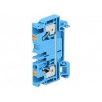 2051210000 A2C 4 BL; Splice terminal: rail; 4mm2; ways: 1; terminals: 2; blue; wemid; TS35; WEIDMÜLLER