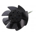A2S130-AA03-39; Fan: AC; axial; 230VAC; Ø138x57mm; 340m3/h; ball bearing; 2800rpm; EBM-PAPST