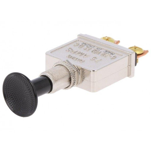 A3-32-B-14; Switch: push-pull; Pos: 2; 75A/12VDC; red; Illumin: none; on panel; SCI A3-32-B-14; Switch: push-pull; Pos: 2; 75A/12VDC; red; Illumin: none; on panel; SCI