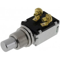 A3-27B-07; Switch: push-button; Pos: 2; SPST-NC; 15A/12VDC; ON-(OFF); SCI A3-27B-07; Switch: push-button; Pos: 2; SPST-NC; 15A/12VDC; ON-(OFF); SCI