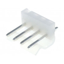A3960WV-04P; Socket; wire-board; male; 3.96mm; PIN: 4; THT; 250V; 7A; tinned; 10mΩ; JOINT TECH