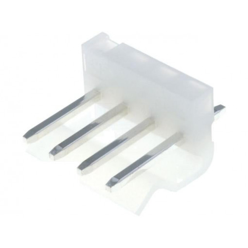 A3960WV-04P; Socket; wire-board; male; 3.96mm; PIN: 4; THT; 250V; 7A; tinned; 10mΩ; JOINT TECH