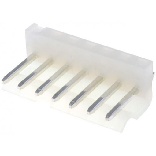 A3960WV-07P; Socket; wire-board; male; 3.96mm; PIN: 7; THT; 250V; 7A; tinned; 10mΩ; JOINT TECH