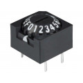 A6A-16R; Encoding switch; HEX/BCD; Pos: 16; THT; Rcont max: 200mΩ; 1.2Ncm; OMRON OCB A6A-16R; Encoding switch; HEX/BCD; Pos: 16; THT; Rcont max: 200mΩ; 1.2Ncm; OMRON OCB