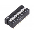 A6E-9104-N; Switch: DIP-SWITCH; Poles number: 9; ON-OFF; 0.025A/24VDC; Pos: 2; OMRON OCB