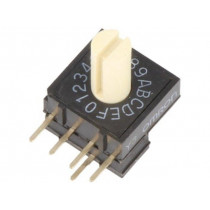 A6RV-161RS; Encoding switch; HEX/BCD; Pos: 16; THT; Rcont max: 200mΩ; OMRON OCB A6RV-161RS; Encoding switch; HEX/BCD; Pos: 16; THT; Rcont max: 200mΩ; OMRON OCB