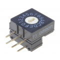 A6RV-162RF; Encoding switch; HEX/BCD; Pos: 16; THT; Rcont max: 200mΩ; OMRON OCB A6RV-162RF; Encoding switch; HEX/BCD; Pos: 16; THT; Rcont max: 200mΩ; OMRON OCB