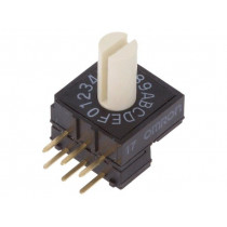 A6RV-162RS; Encoding switch; HEX/BCD; Pos: 16; THT; Rcont max: 200mΩ; OMRON OCB A6RV-162RS; Encoding switch; HEX/BCD; Pos: 16; THT; Rcont max: 200mΩ; OMRON OCB