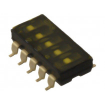A6S-5102-H; Switch: DIP-SWITCH; Poles number: 5; ON-OFF; 0.025A/24VDC; Pos: 2; OMRON OCB