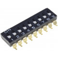 A6S-9101-H; Switch: DIP-SWITCH; Poles number: 9; ON-OFF; 0.025A/24VDC; Pos: 2; OMRON OCB A6S-9101-H; Switch: DIP-SWITCH; Poles number: 9; ON-OFF; 0.025A/24VDC; Pos: 2; OMRON OCB