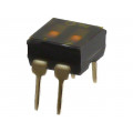 A6T-2102; Switch: DIP-SWITCH; Poles number: 2; ON-OFF; 0.025A/24VDC; Pos: 2; OMRON OCB