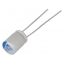 A750EK227M1AAAE018; Capacitor: polymer; 220uF; 10VDC; ESR: 18mΩ; A750; THT; ±20%; 2000h; KEMET