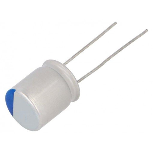 A758KK227M1CAAE014; Capacitor: polymer; 220uF; 16VDC; ESR: 14mΩ; A758; THT; ±20%; 5000h; KEMET