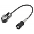 A7800ISO; Antenna adapter; ISO plug angled,RAKU II; with lead; 0.15m; PER.PIC.