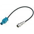 A9541; Antenna adapter; with lead; FME FME,Fakra plug; 0.15m; PER.PIC.