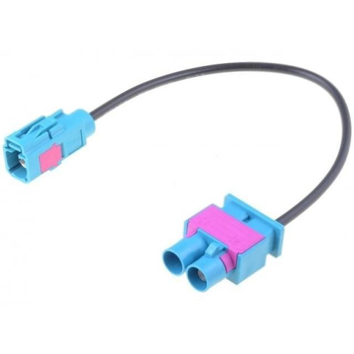 A9663; Antenna adapter; Fakra; Fakra socket,Fakra double plug; 0.2m; PER.PIC.