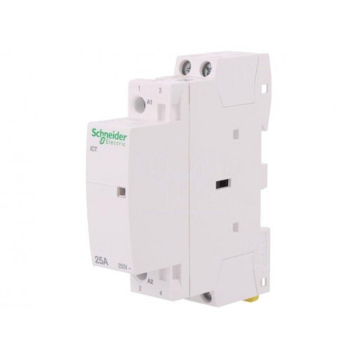 A9C20532; Contactor: 2-pole installation; NO x2; 20VAC; 25A; DIN; ICT; W: 18mm; SCHNEIDER ELECTRIC