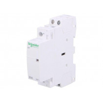 A9C20731; Contactor: 1-pole installation; NO; 230÷240VAC; 25A; DIN; ICT; 500V; SCHNEIDER ELECTRIC