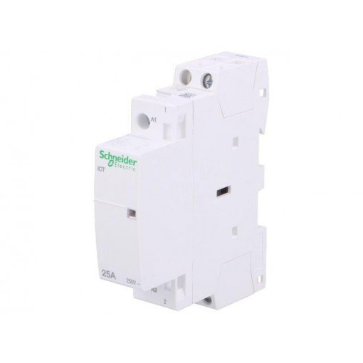 A9C20731; Contactor: 1-pole installation; NO; 230÷240VAC; 25A; DIN; ICT; 500V; SCHNEIDER ELECTRIC