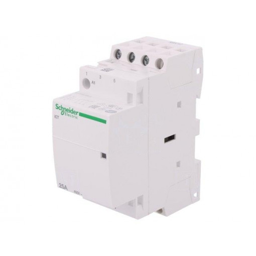 A9C20833; Contactor: 3-pole installation; NO x3; 230÷240VAC; 25A; DIN; ICT; SCHNEIDER ELECTRIC