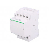A9C20864; Contactor: 4-pole installation; NO x4; 230÷240VAC; 63A; DIN; ICT; SCHNEIDER ELECTRIC