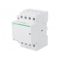 A9C20867; Contactor: 4-pole installation; NC x4; 230÷240VAC; 63A; DIN; ICT; SCHNEIDER ELECTRIC