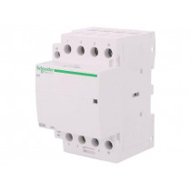 A9C20869; Contactor: 4-pole installation; NC + NO x3; 230÷240VAC; 63A; DIN; SCHNEIDER ELECTRIC