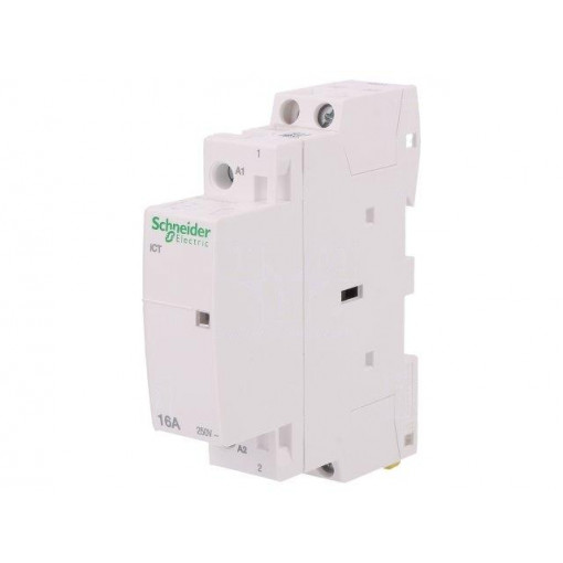 A9C22111; Contactor: 1-pole installation; NO; 24VAC; 16A; DIN; ICT; -5÷60°C; SCHNEIDER ELECTRIC
