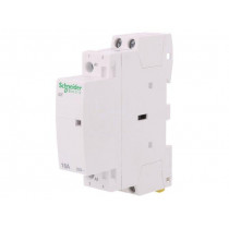 A9C22112; Contactor: 2-pole installation; NO x2; 24VAC; 16A; DIN; ICT; W: 18mm; SCHNEIDER ELECTRIC