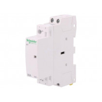 A9C22722; Contactor: 2-pole installation; NO x2; 230÷240VAC; 20A; DIN; ICT; SCHNEIDER ELECTRIC