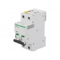 A9F03210; Circuit breaker; 400VAC; Inom: 10A; Poles: 2; DIN; Charact: B; 6kA; SCHNEIDER ELECTRIC A9F03210; Circuit breaker; 400VAC; Inom: 10A; Poles: 2; DIN; Charact: B; 6kA; SCHNEIDER ELECTRIC
