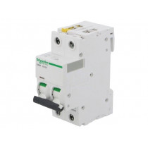 A9F03210; Circuit breaker; 400VAC; Inom: 10A; Poles: 2; DIN; Charact: B; 6kA; SCHNEIDER ELECTRIC