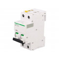 A9F03213; Circuit breaker; 400VAC; Inom: 13A; Poles: 2; DIN; Charact: B; 6kA; SCHNEIDER ELECTRIC A9F03213; Circuit breaker; 400VAC; Inom: 13A; Poles: 2; DIN; Charact: B; 6kA; SCHNEIDER ELECTRIC