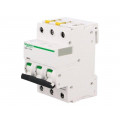 A9F03310; Circuit breaker; 400VAC; Inom: 10A; Poles: 3; DIN; Charact: B; 6kA; SCHNEIDER ELECTRIC A9F03310; Circuit breaker; 400VAC; Inom: 10A; Poles: 3; DIN; Charact: B; 6kA; SCHNEIDER ELECTRIC