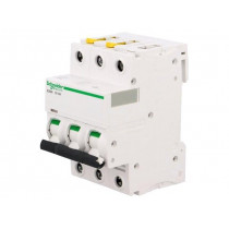 A9F03310; Circuit breaker; 400VAC; Inom: 10A; Poles: 3; DIN; Charact: B; 6kA; SCHNEIDER ELECTRIC