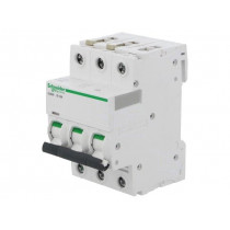 A9F03316; Circuit breaker; 400VAC; Inom: 16A; Poles: 3; DIN; Charact: B; 6kA; SCHNEIDER ELECTRIC