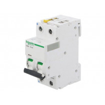 A9F03616; Circuit breaker; 400VAC; Inom: 16A; Poles: 1+N; DIN; Charact: B; 6kA; SCHNEIDER ELECTRIC