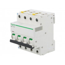 A9F03710; Circuit breaker; 400VAC; Inom: 10A; Poles: 3+N; DIN; Charact: B; 6kA; SCHNEIDER ELECTRIC