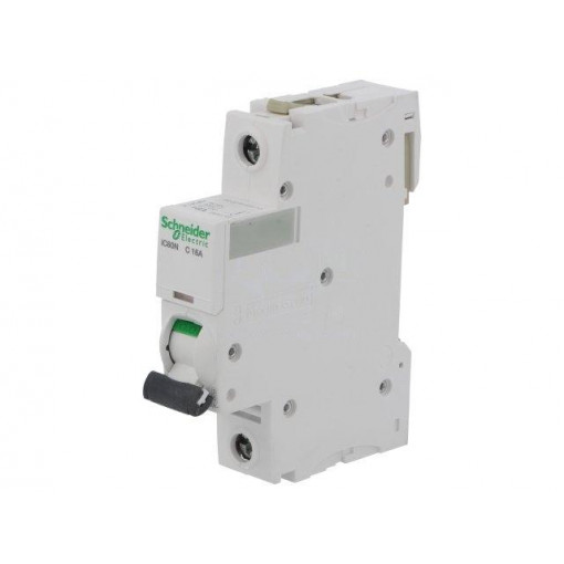 A9F04116; Circuit breaker; 230VAC; Inom: 16A; Poles: 1; DIN; Charact: C; 6kA; SCHNEIDER ELECTRIC