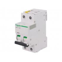 A9F04232; Circuit breaker; 400VAC; Inom: 32A; Poles: 2; DIN; Charact: C; 6kA; SCHNEIDER ELECTRIC