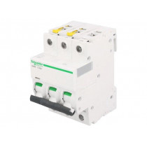 A9F04363; Circuit breaker; 400VAC; Inom: 63A; Poles: 3; DIN; Charact: C; 6kA; SCHNEIDER ELECTRIC