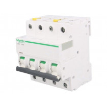 A9F04420; Circuit breaker; 400VAC; Inom: 20A; Poles: 4; DIN; Charact: C; 6kA; SCHNEIDER ELECTRIC