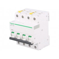 A9F04440; Circuit breaker; 400VAC; Inom: 40A; Poles: 4; DIN; Charact: C; 6kA; SCHNEIDER ELECTRIC